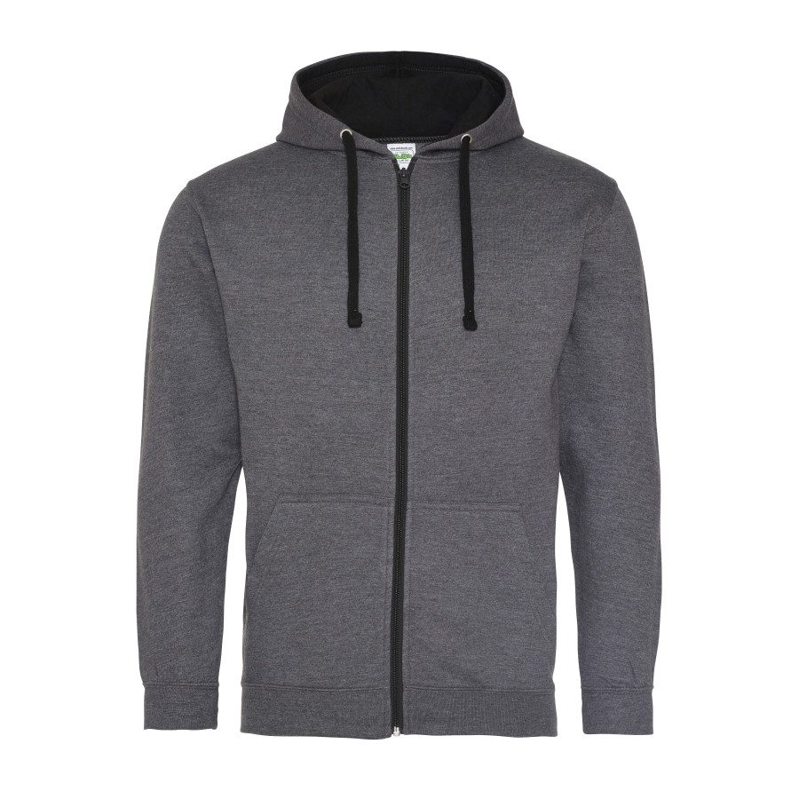 Just Hoods Varsity Zoodie JH053M bedrucken