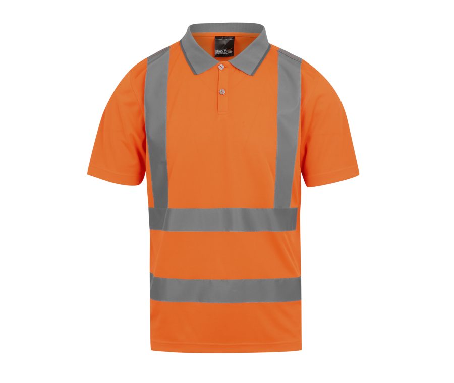 Regatta Hi-Vis Pro Contract Polo TRS271 bedrucken