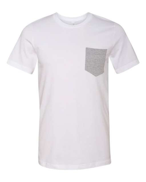 Bella Men's Jersey Short Sleeve Pocket Tee bedrucken
