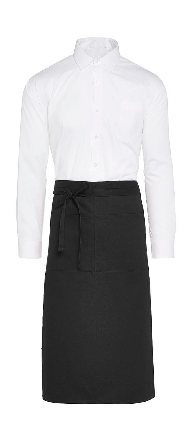 SG Accessories - Bistro Rome - Medium Length Bistro Apron with Pocket JG13P bedrucken