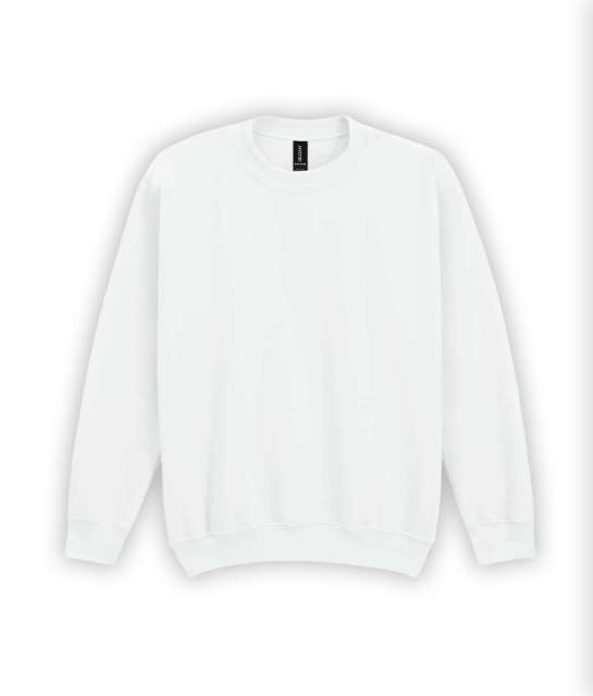 Gildan Heavy Blend™ Youth Crewneck Sweatshirt in White