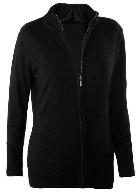 Kariban Ladies' Full Zip Cardigan