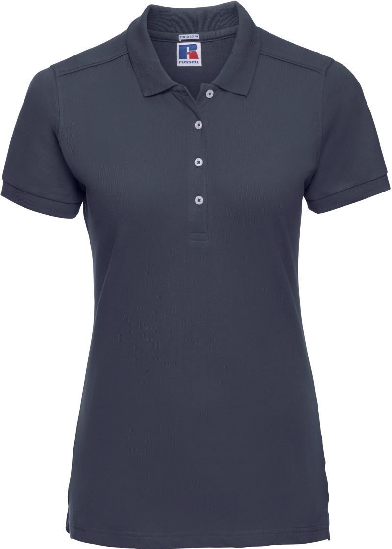Russell Athletic Damen Stretch Piqué Polo 566F bedrucken