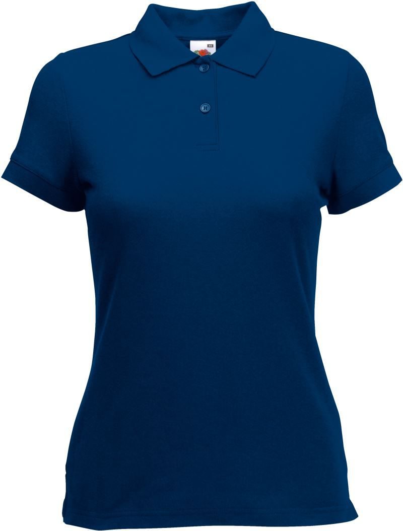 Fruit of the Loom Damen Piqué Polo Lady-Fit 65/35 Polo bedrucken