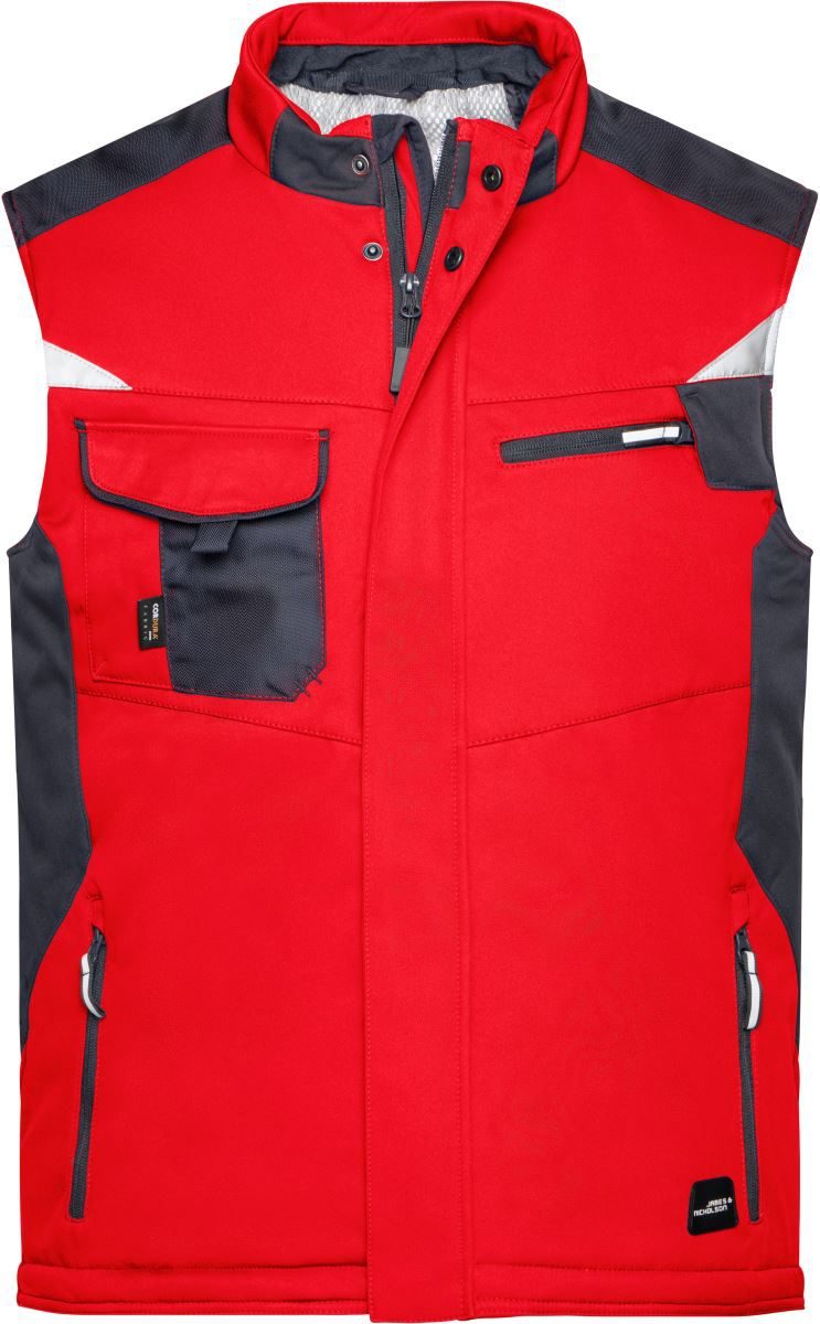 Daiber Workwear Winter Softshell Gilet - Strong JN 825 bedrucken