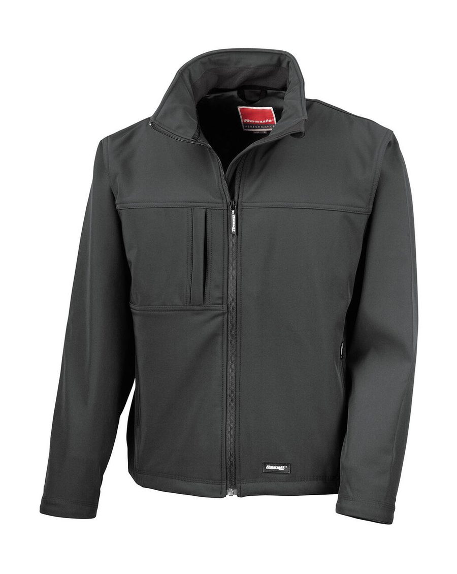 Result Herren 3-Lagen Softshell Jacke R 121M bedrucken
