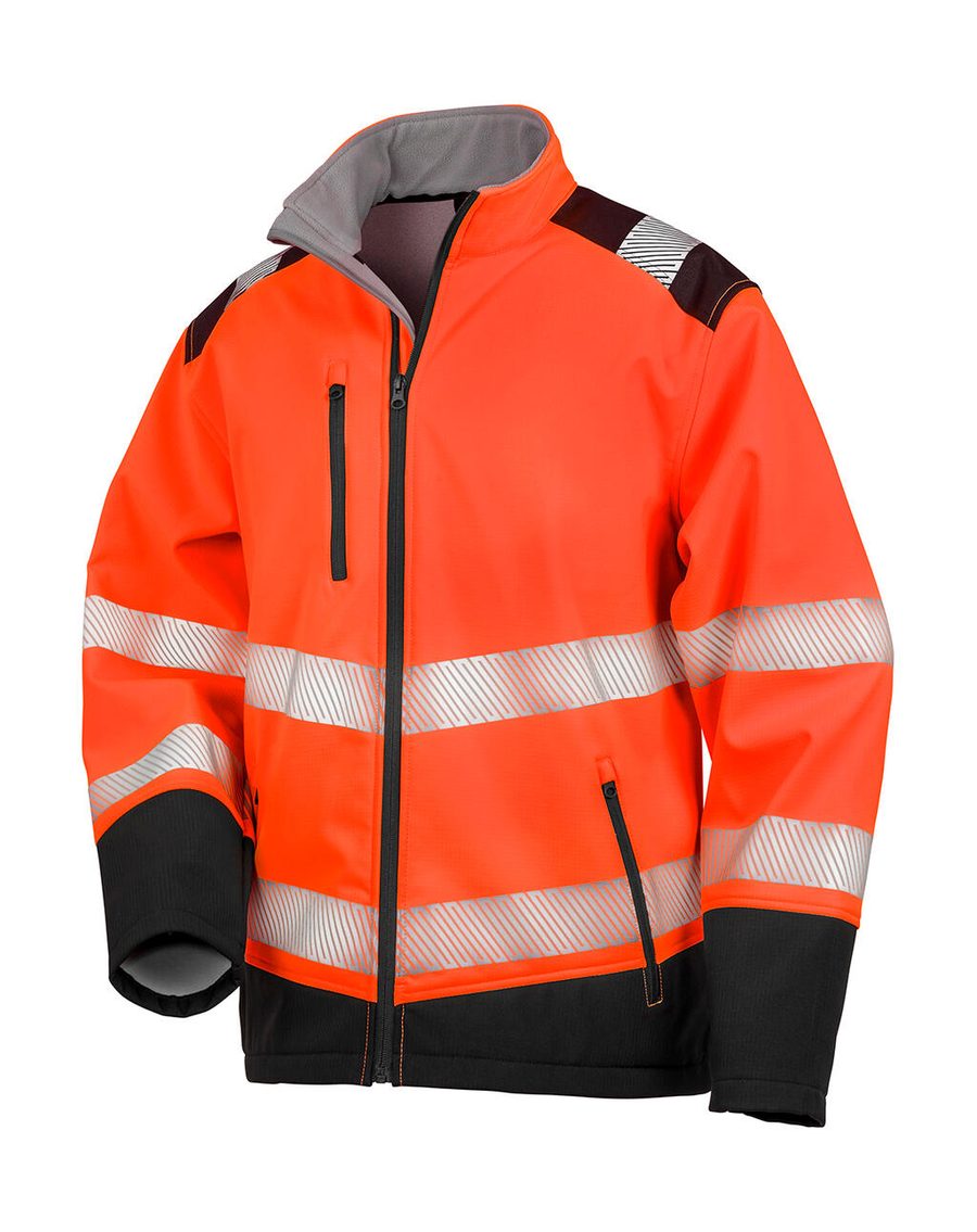 Result Sicherheits Softshell Jacke R 476X bedrucken