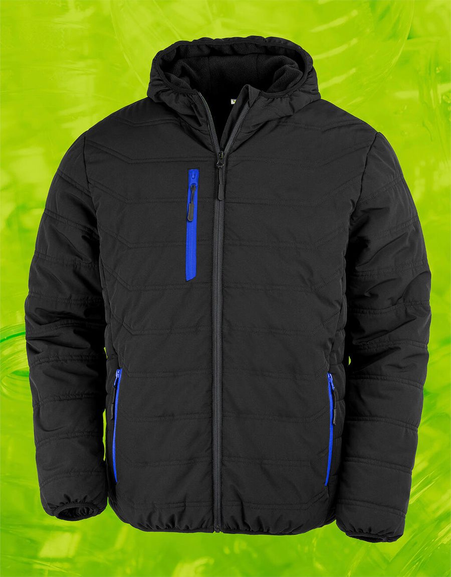 Result Winter Jacke "Black Compass" R 240X bedrucken