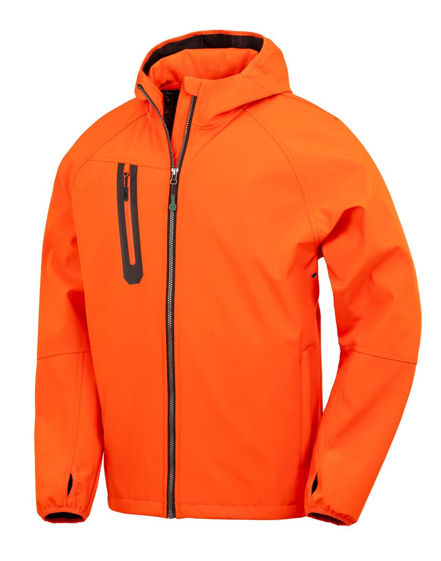 Result Unisex 3-Lagen Kapuzen Softshell Jacke R 909X bedrucken