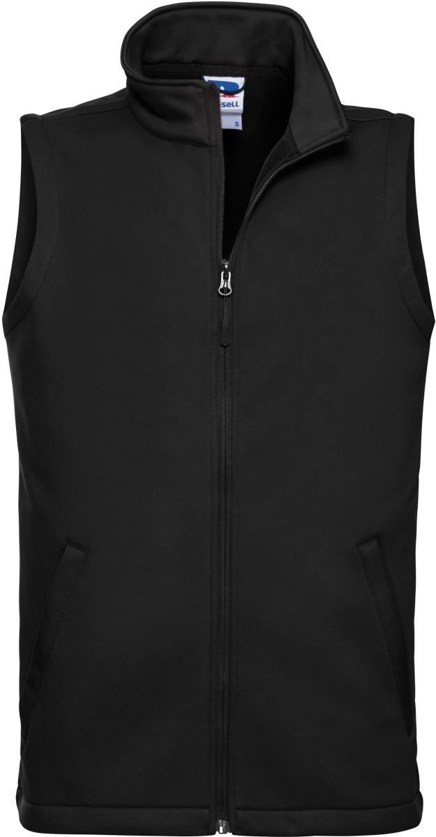 Russell Athletic Herren 2-Lagen SmartSoftshell Gilet 041M bedrucken