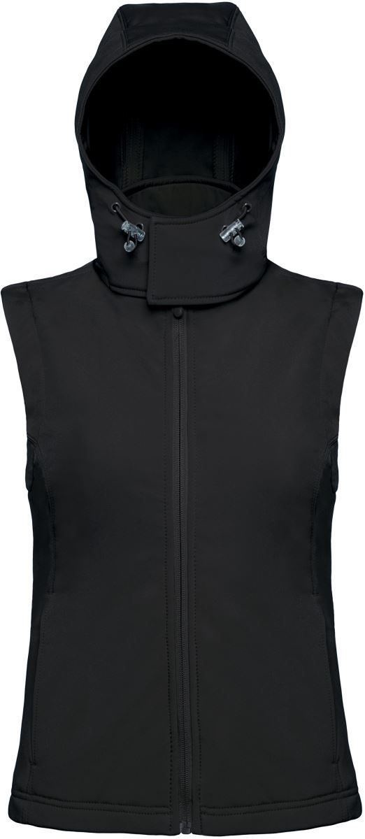B&C Damen 3-Lagen Softshell Gilet Hooded Softshell Gilet /women