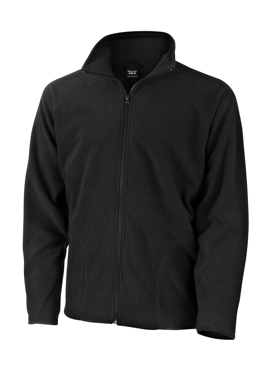 Result Microfleece Jacke R 114X bedrucken