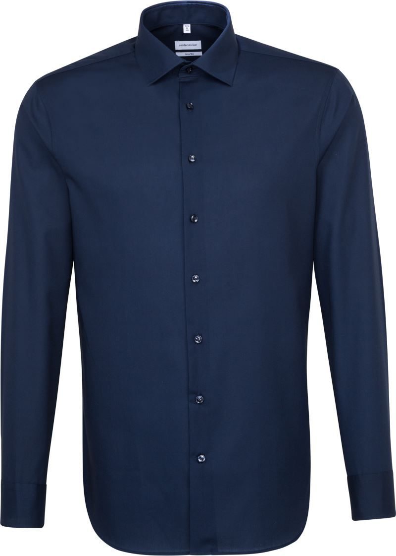 Seidensticker Hemd langarm Shirt Shaped LSL bedrucken