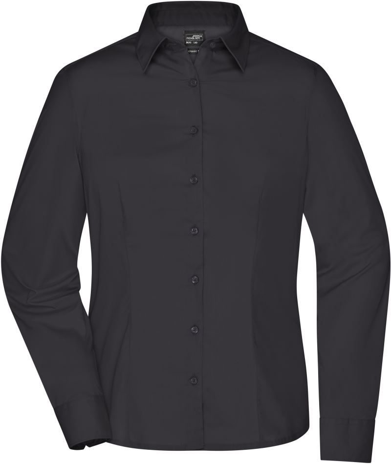 Daiber Popeline Business Bluse langarm JN 641 bedrucken
