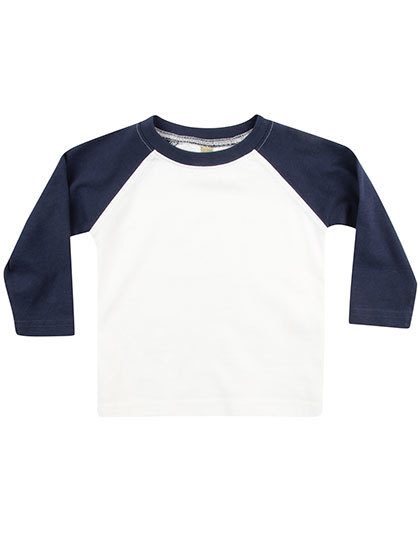 Larkwood Long Sleeved Baseball T-Shirt LW025 bedrucken