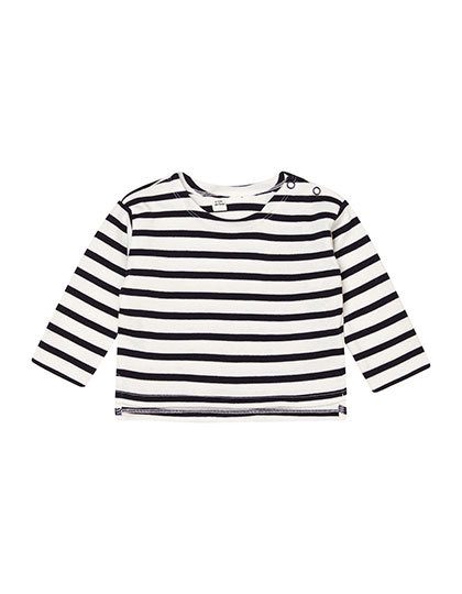 Babybugz Baby Breton Top BZ52 bedrucken