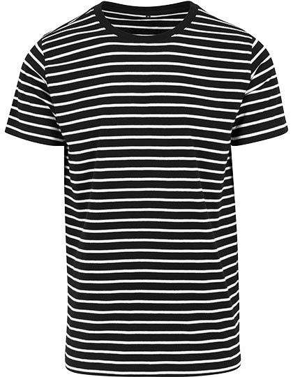Build Your Brand Stripe Tee BY073 bedrucken