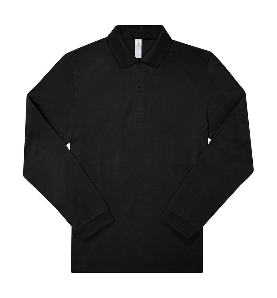 B&C BE INSPIRED My Polo 180 Long Sleeve PU425 bedrucken