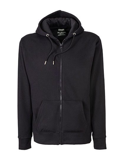 Utopic Unisex Hooded Jacket UT23010 bedrucken