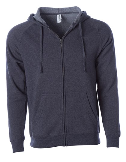Independent Unisex Midweight Special Blend Raglan Zip Hood PRM33SBZ