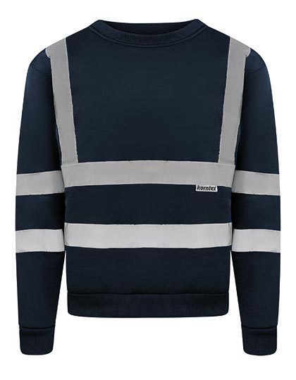 Korntex Hi-Vis Workwear Sweatshirt Limerick KXSW bedrucken