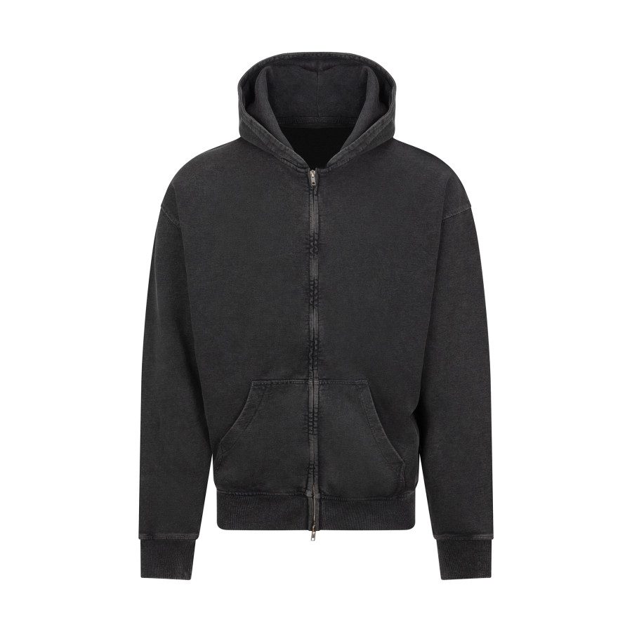 Just Hoods Vintage Washed Zoodie JH185 bedrucken