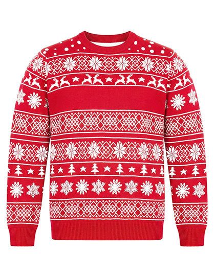 L-merch Christmas Sweater bedrucken