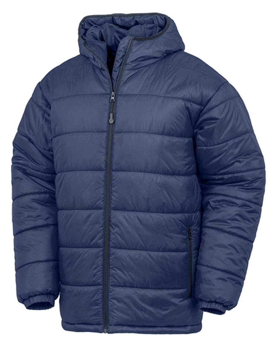 Result Recycled Recycled Hooded Padded Parka R910X bedrucken