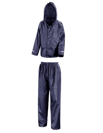 Result Core Junior Rain Suit R225J bedrucken