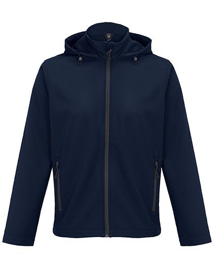 SOL´S Men´s Race Softshell Hooded Jacket 04447 bedrucken