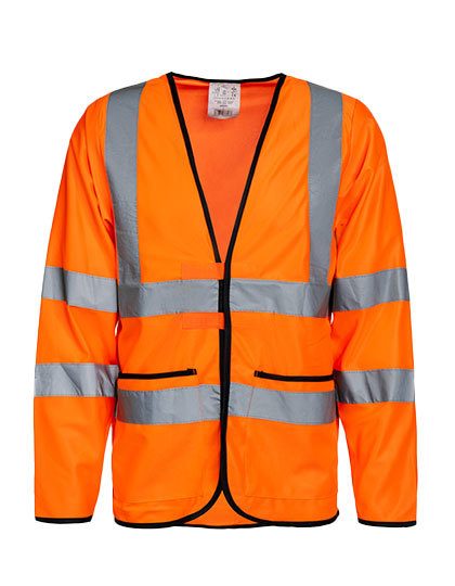 Korntex Hi-Vis Lightweight Safety Jacket Andorra KXLWJ bedrucken