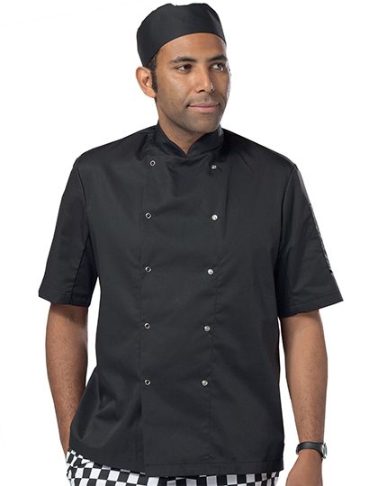 Dennys London Short Sleeve Snap Stud Fastening Jacket DD08S bedrucken