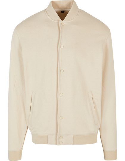 Build Your Brand Men´s Heavy Tonal College Jacket BY242