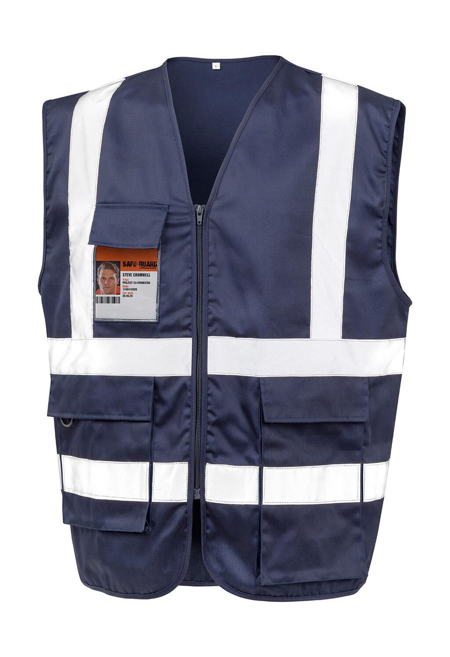 Result SafeGuard Heavy Duty Polycotton Security Vest R477X bedrucken