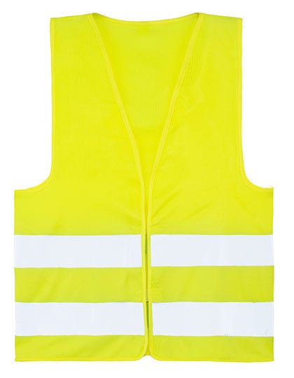 Korntex Safety Vest in mini vacuum packaging “Bottrop” KXVC bedrucken