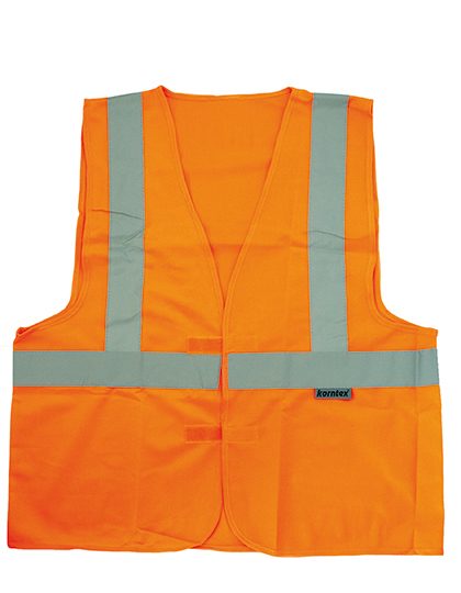 Korntex Hi-Vis Safety Vest With 3 Reflective Stripes Bremen KXDR bedrucken