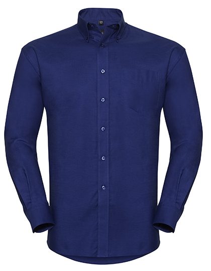 Russell Athletic Collection Men's Long Sleeve Classic Oxford Shirt R-932M-0 bedrucken