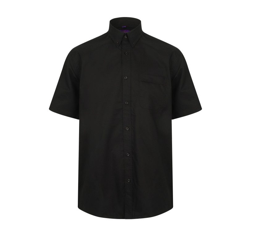 Henbury Men´s Wicking Short Sleeve Shirt H595 bedrucken