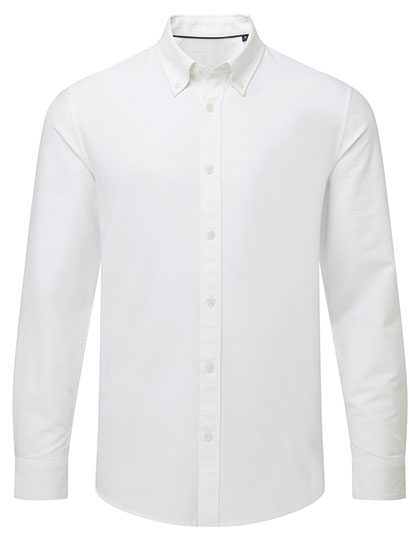 Asquith & Fox Men´s Cotton Long Sleeve Oxford Shirt AQ039 bedrucken