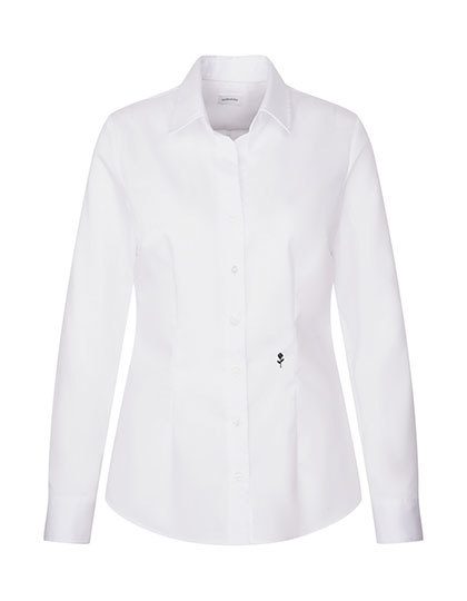 Seidensticker Women´s Blouse Slim Fit Fine Twill Longsleeve 080662 bedrucken