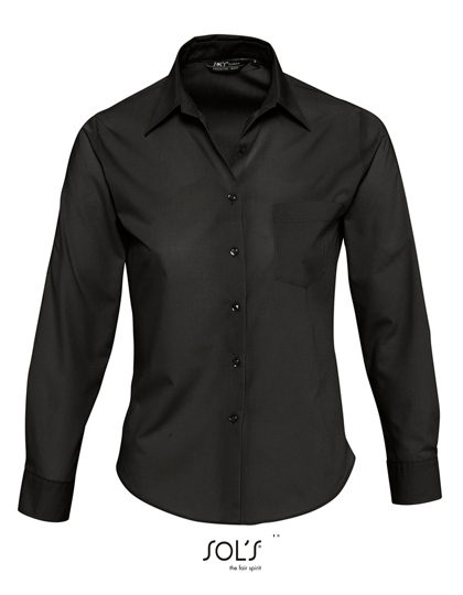 SOL´S Popeline-Blouse Executive Long Sleeve 16060 bedrucken