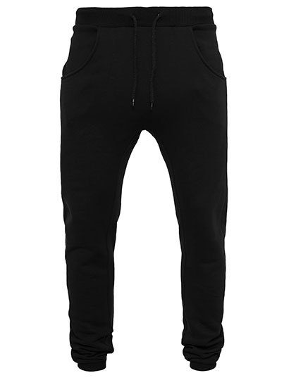 Build Your Brand Heavy Deep Crotch Sweatpants BY013