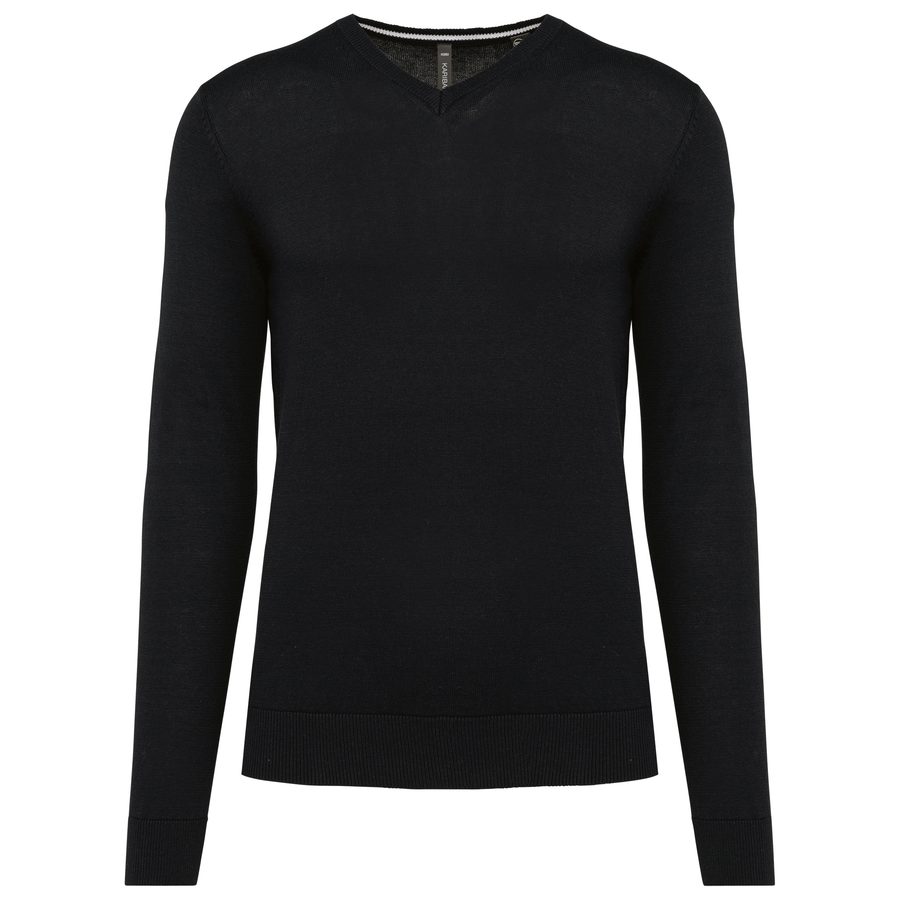 Kariban Herrenpullover mit V-Ausschnitt K980 bedrucken