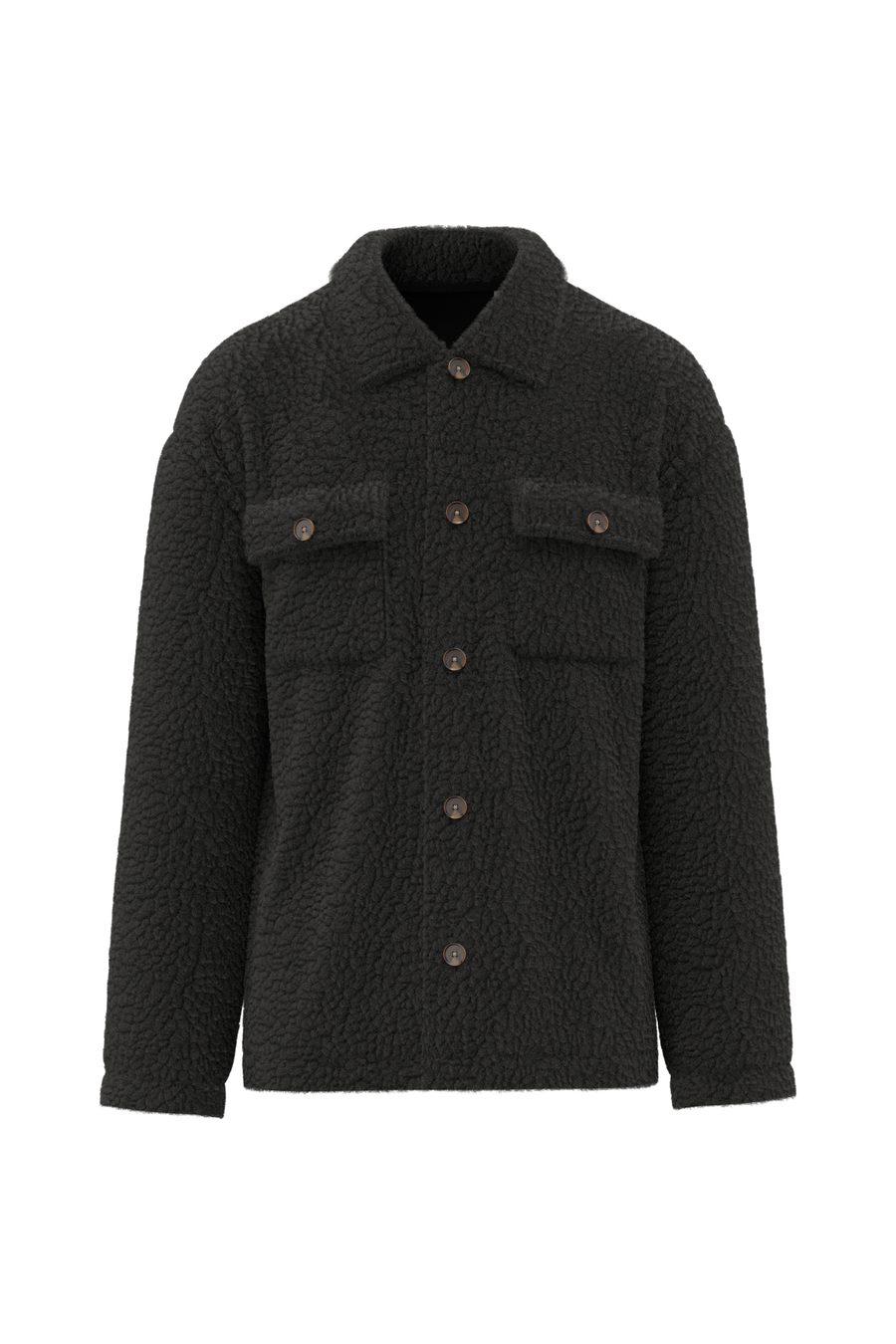 Spasso Unisex-Überhemd aus Sherpa mit überschnittenen Schultern SP508 bedrucken