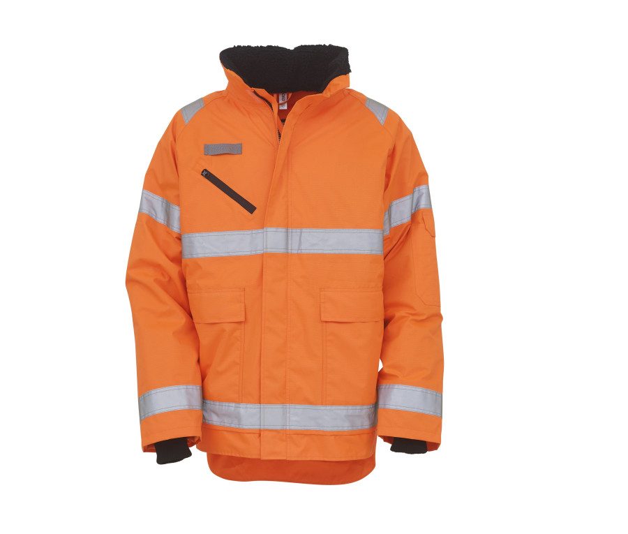 Yoko Hi-Vis Fontaine Storm jacket HVP309 bedrucken