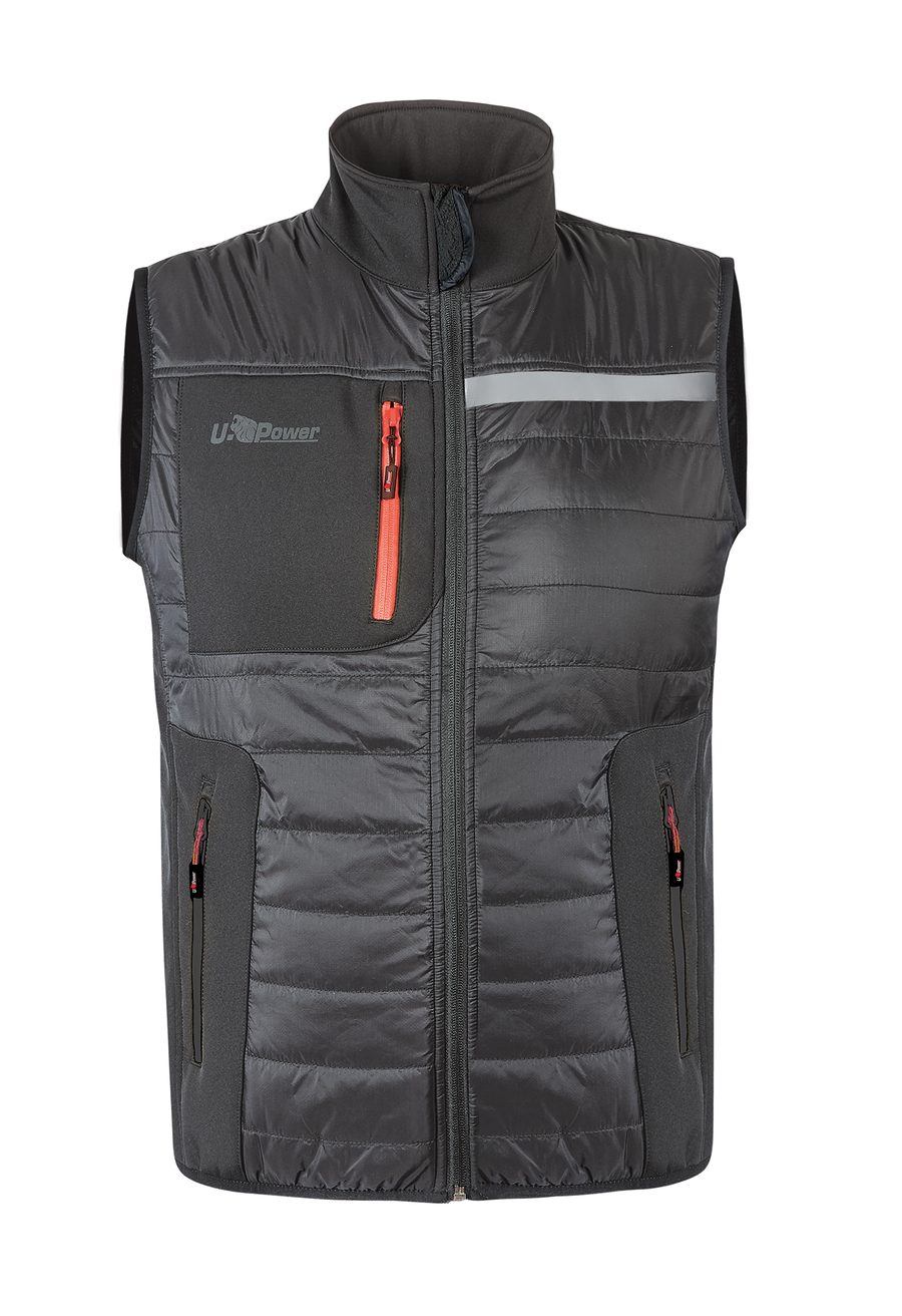 U-Power Bodywarmer Wall Herren FU278 bedrucken